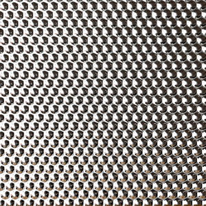 Hexagonal Pattern Stainless Steel Embossed Plate Metal Embossed Sheet Manufacturer